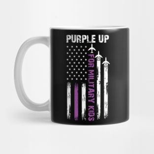 Purple Up For Military Kids Military Child Month Mug